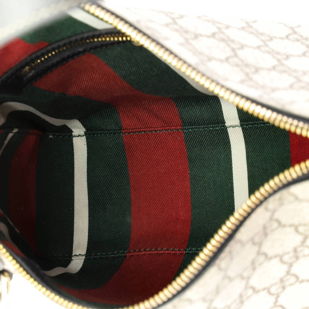 Gucci Emblem Shoulder Bag Gg Coated #259076G19B - Picture 5 of 6